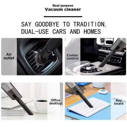 Tekg | 3-in-1 Wireless Car Vacuum Cleaner – High Power Suction, Blower & Washable Filter