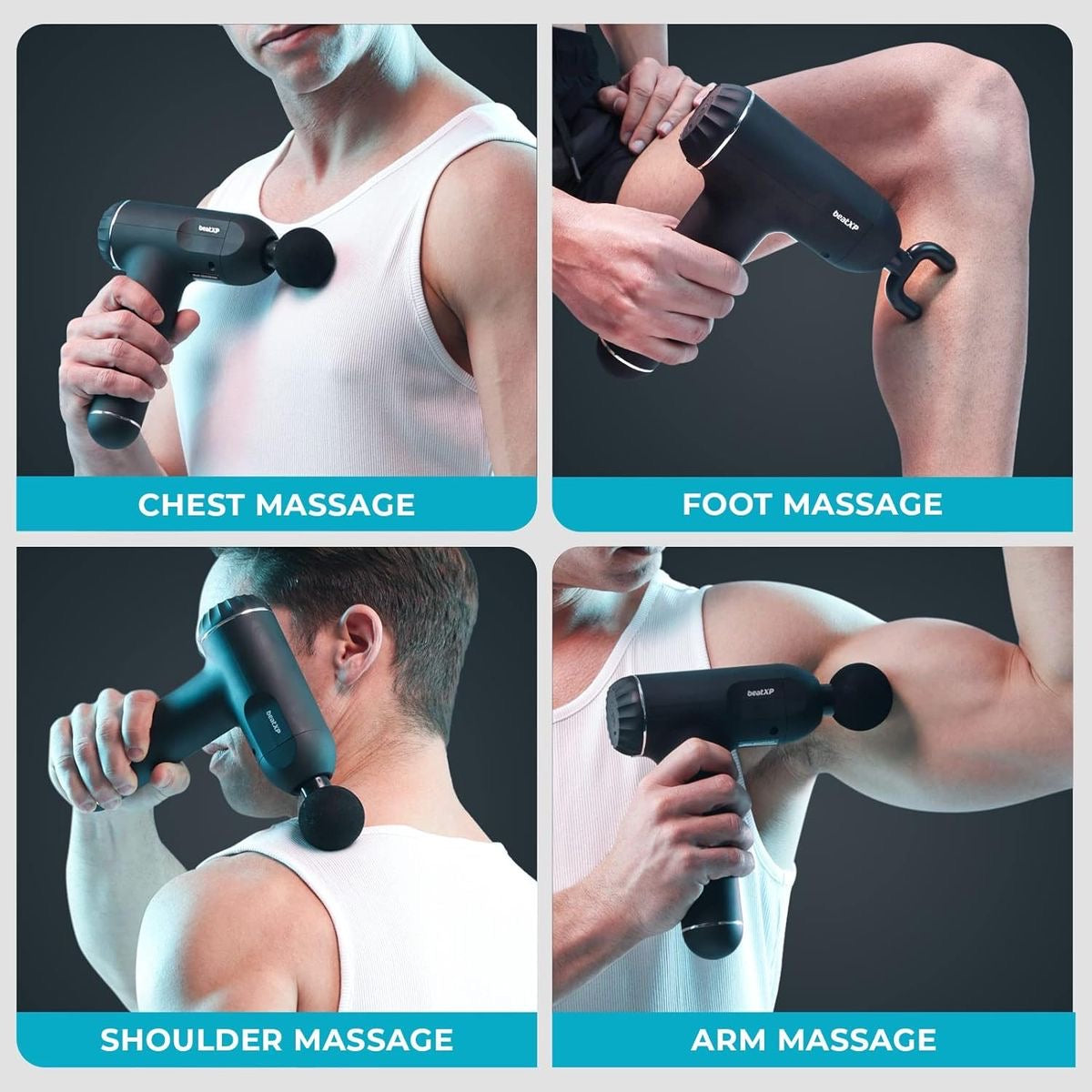 Tekg | Muscle Recovery & Pain Relief Massager with Multiple Speed Modes