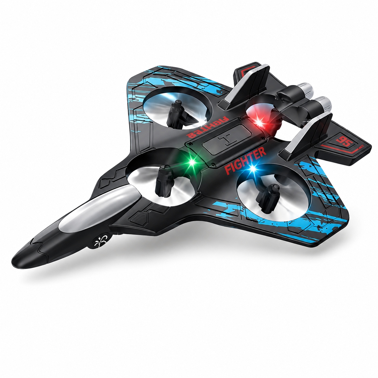 Tekg ThunderJet Pro – High-Speed RC Fighter Jet Airplane with Remote Control